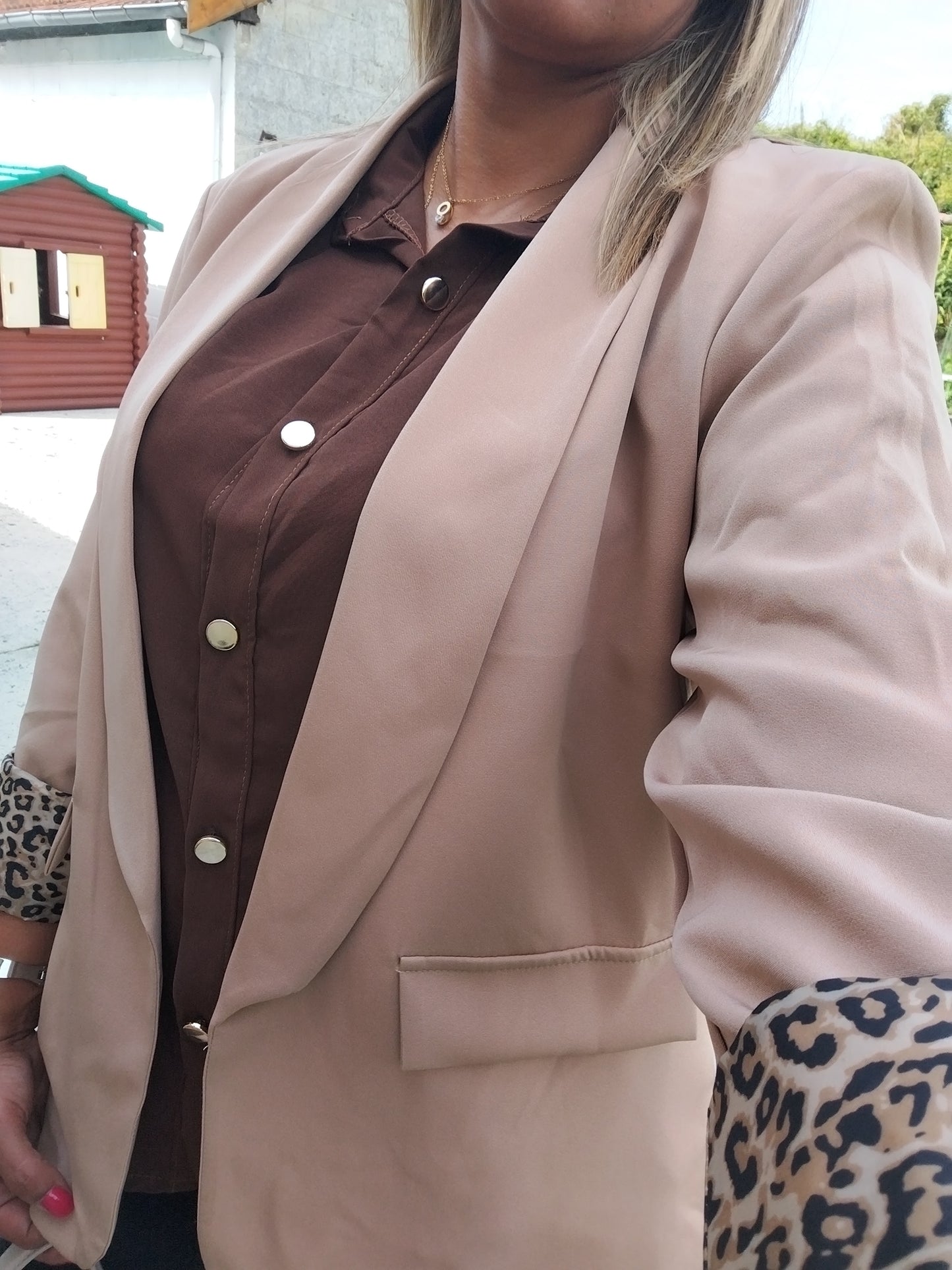 Veste Blazer Beige