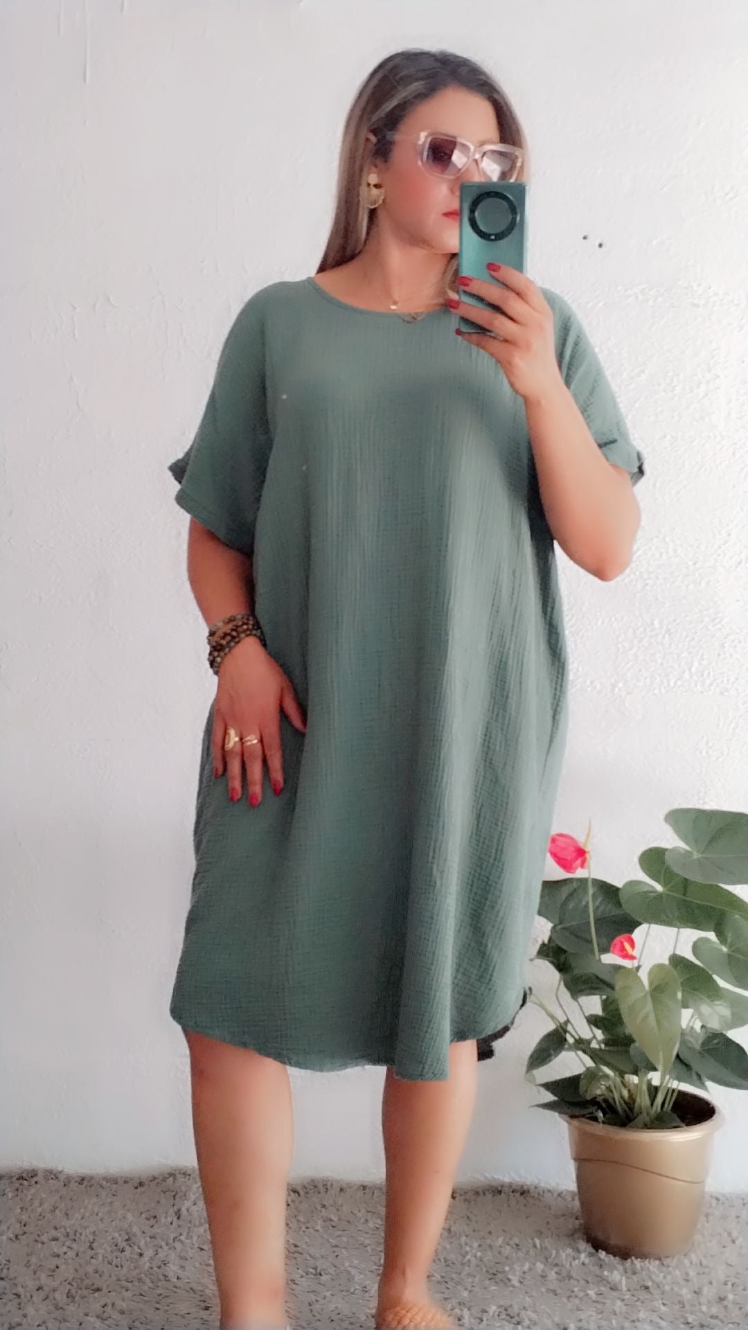 Green Gloria dress