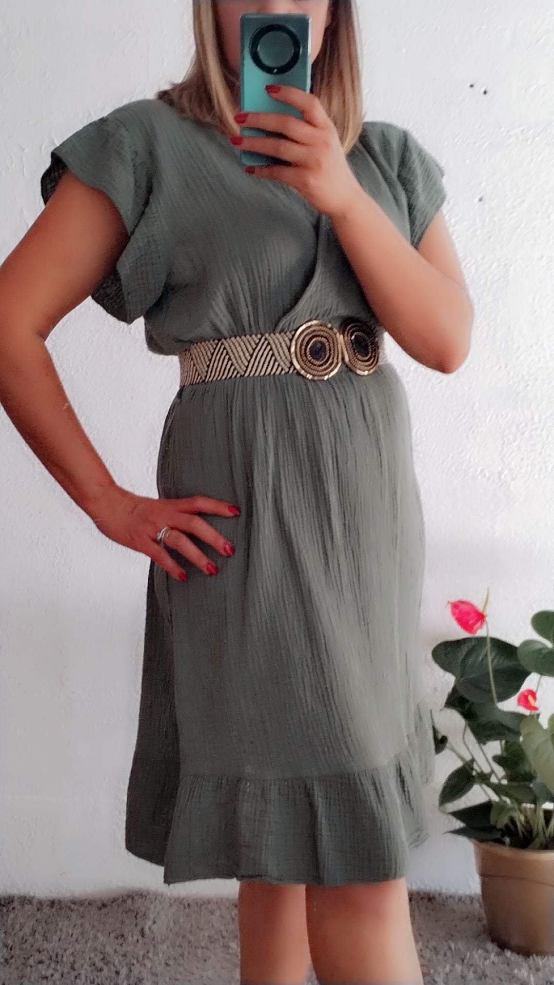 Robe Amira verte